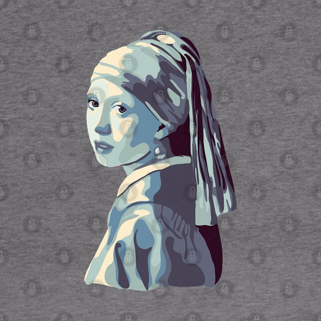 Girl With A Pearl Earring by Slightly Unhinged